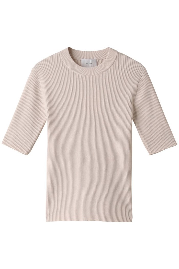 【クラネ/CLANE】のH/N RIB KNIT TOPS / ニット/セーター インテリア・キッズ・メンズ・レディースファッション・服の通販 founy(ファニー) https://founy.com/ ファッション Fashion レディースファッション Fashion for Women トップス・カットソー Cut & Sew Tops ニット Knit Tops & Sweaters カジュアルプルオーバー・ニットトップス Pullovers & Knit Tops / Casual Pullovers シンプル Simple, Minimal セーター Sweater, Knitwear フィット Fit, Slim Fit リブニット Rib Knit, Ribbed Knit 半袖 Short Sleeve, Half Sleeve 夏 Summer 春 Spring S/S・春夏 SS, Spring/Summer, Warm Season |ID: prp329100002307367 ipo3291000000036906770