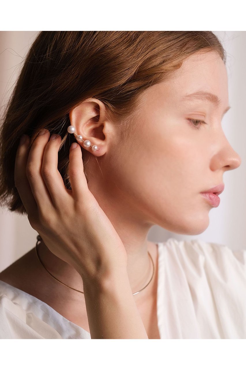 【ナチュラリジュエリ/NATURALI JEWELRY】のFlowクリップピアスL 人気、トレンドファッション・服の通販 founy(ファニー) 　ファッション　Fashion　レディースファッション　Fashion for Women　ジュエリー　Jewelry　ファッションリング　Fashion Rings　イヤリング・フープ・ドロップタイプ　Hoop, Drop & Clip Earrings　イヤリング　Earrings　シリコン　Silicone, Silicone Material　シンプル　Simple, Minimal　パーティ　Party, Party Style　パール　Pearl, Pearl Accent　フェミニン　Feminine, Girly　other-4|ID: prp329100002313056 ipo3291000000035660312