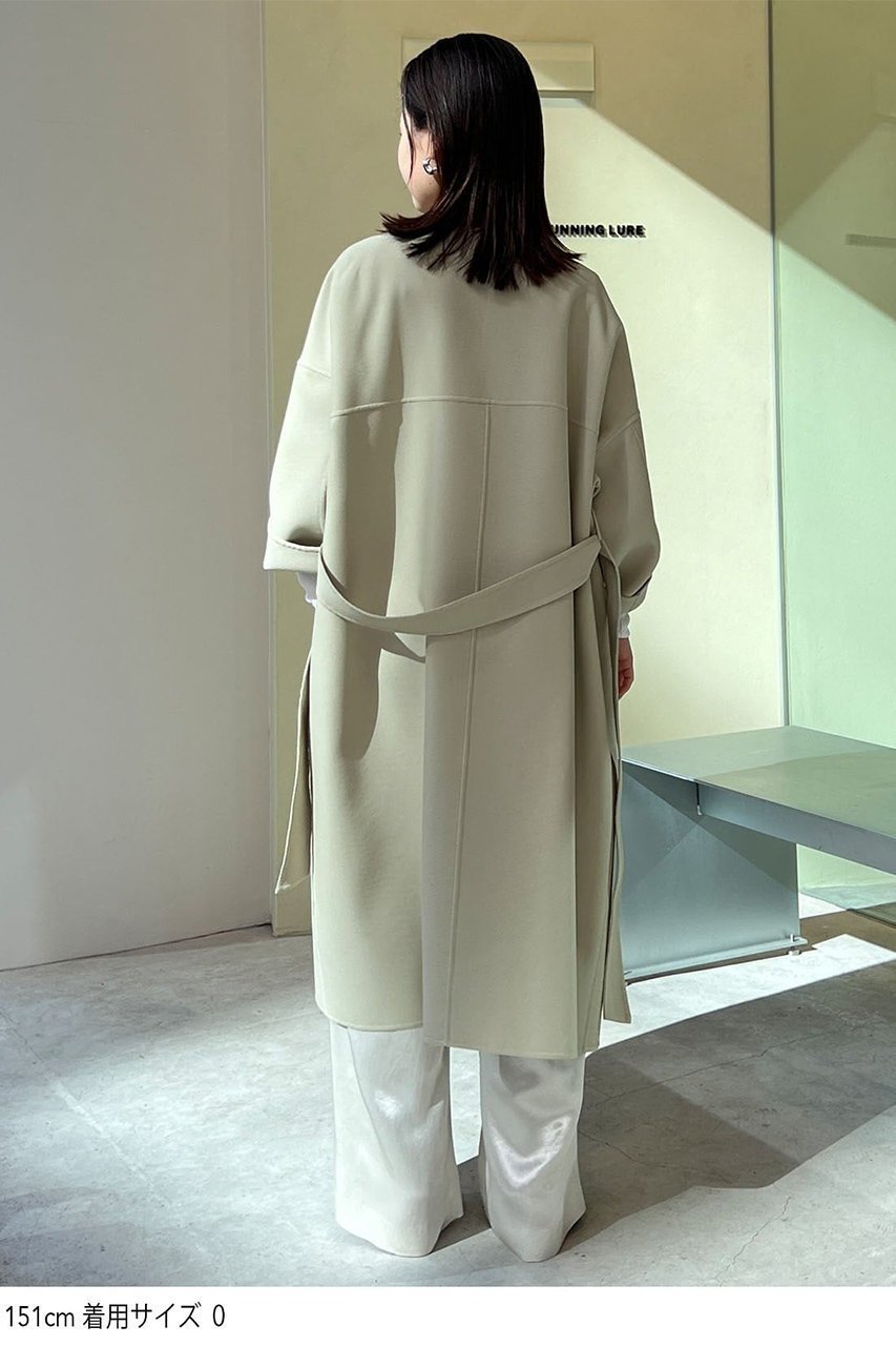 【スタニングルアー/STUNNING LURE】のスプリングリバーコート 人気、トレンドファッション・服の通販 founy(ファニー) 　ファッション　Fashion　レディースファッション　Fashion for Women　アウター　Coat / Outerwear Collection　コート・ロングコート・ピーコート　Long Coats, Peacoats & More　シンプル　Simple, Minimal　スタイリッシュ　Stylish, Fashionable　プレーン　Plain, Simple　ベーシック　Basic, Essential　ロング　Long, Long-Length　エレガント 上品　Elegant　other-7|ID: prp329100002319667 ipo3291000000032925399