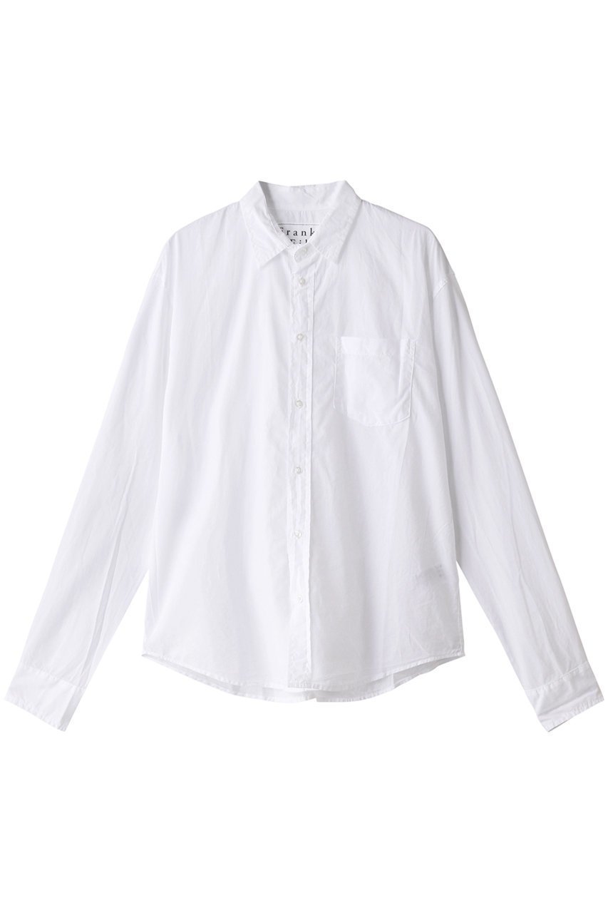 【フランク&アイリーン/Frank&Eileen / MEN】の【MEN】LUKE コアライトポプリン シャツ インテリア・キッズ・メンズ・レディースファッション・服の通販 founy(ファウニー) 　ファッション　Fashion　メンズファッション　Fashion for Men　シンプル　Simple, Minimal　スリーブ　Sleeve, Long Sleeve / Short Sleeve　ロング　Long, Long-Length　定番　Standard, Basic Item　ビジネス 仕事 通勤　Business / Work / Commuting　ホワイト|ID: prp329100002321878 ipo3291000000036898800