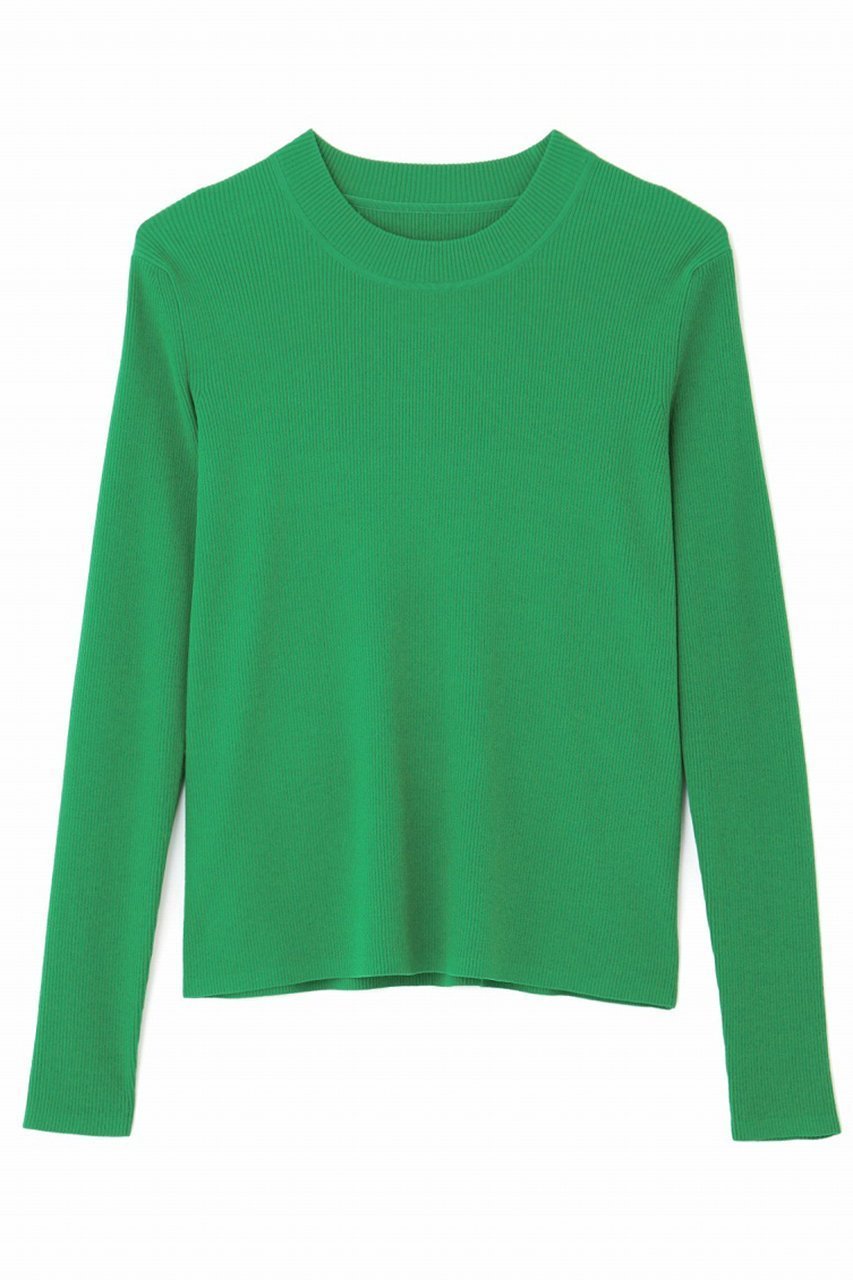 【アドーア/ADORE】のベーシックリブニット インテリア・キッズ・メンズ・レディースファッション・服の通販 founy(ファニー)  ファッション Fashion レディースファッション Fashion for Women トップス・カットソー Cut & Sew Tops ニット Knit Tops & Sweaters カジュアルプルオーバー・ニットトップス Pullovers & Knit Tops / Casual Pullovers ストレッチ Stretch, Stretchy Fabric 定番 Standard, Basic Item グリーン|ID: prp329100002321885 ipo3291000000034336768