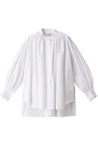 【デパリエ/DEPAREILLE】のスタンドカラーコットンシャツ ホワイト|ID:prp329100002324332