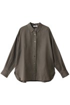 【プルミエ アロンディスモン/1er Arrondissement】のウォッシュリネンシャツ モカ|ID:prp329100002324342