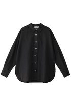 【プルミエ アロンディスモン/1er Arrondissement】のウォッシュリネンシャツ ブラック|ID:prp329100002324342
