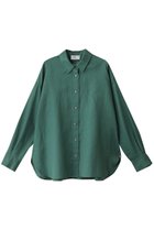 【プルミエ アロンディスモン/1er Arrondissement】のウォッシュリネンシャツ グリーン|ID:prp329100002324342