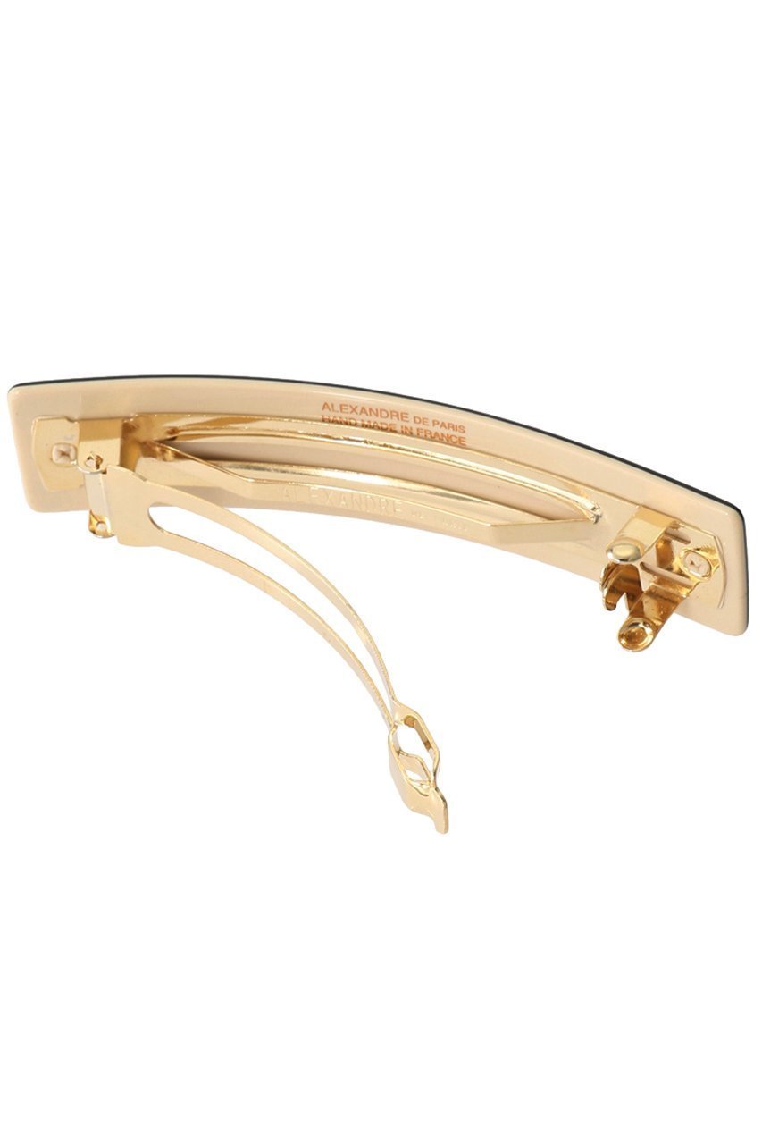 【アレクサンドル ドゥ パリ/ALEXANDRE DE PARIS】のBARRETTE (8cm) 人気、トレンドファッション・服の通販 founy(ファニー) 　ファッション　Fashion　レディースファッション　Fashion for Women　シュシュ&ヘアアクセ/ヘアアレンジ　Scrunchies & Hair Accessories　アクセサリー　Fashion Accessories　バレッタ　Barrette, Hair Clip　プレート　Plate, Dish　リュクス　Luxury, Elegant, High-End, Chic　other-2|ID: prp329100002330357 ipo3291000000032842261