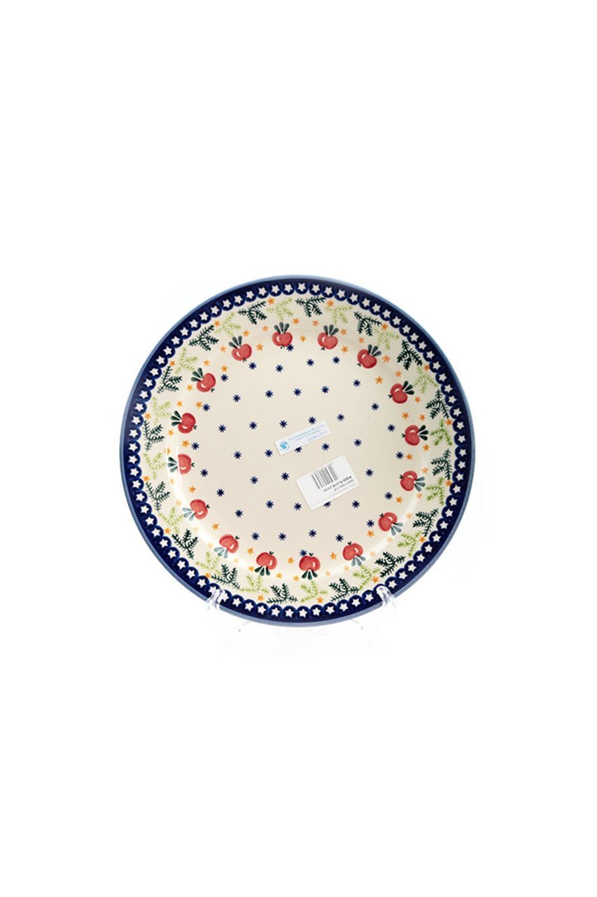 【ポーリッシュポタリー/Polish Pottery / GOODS】のピザプレートφ25cm 人気、トレンドファッション・服の通販 founy(ファニー) 　おすすめ　Recommended / Our Picks　クリスマス X'mas　Christmas / X'mas　テーブル　Table, Dining Table　フォルム　Silhouette, Form　プレート　Plate, Dish　モチーフ　Motif, Design Theme　皿　Plate, Dish　ホーム・キャンプ・アウトドア・お取り寄せ　Home Living / Home & Lifestyle / Camping Gear / Outdoor Camping　キッチン・ダイニング　Kitchen & Dining Essentials. Stylish & Functional Tableware　キッチン家電・キッチン用品　Kitchen Appliances & Tools　other-2|ID: prp329100002330410 ipo3291000000035447798