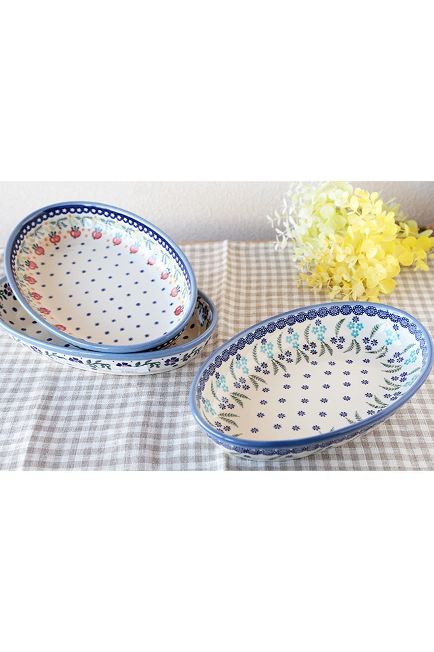 【ポーリッシュポタリー/Polish Pottery / GOODS】のオーブン皿・オーバル・大 人気、トレンドファッション・服の通販 founy(ファニー) 　オーバル　Oval Design　テーブル　Table, Dining Table　バランス　Balance, Style Balance　パターン　Pattern, Design Print　皿　Plate, Dish　ホーム・キャンプ・アウトドア・お取り寄せ　Home Living / Home & Lifestyle / Camping Gear / Outdoor Camping　キッチン・ダイニング　Kitchen & Dining Essentials. Stylish & Functional Tableware　キッチン家電・キッチン用品　Kitchen Appliances & Tools　other-3|ID: prp329100002330414 ipo3291000000035447556