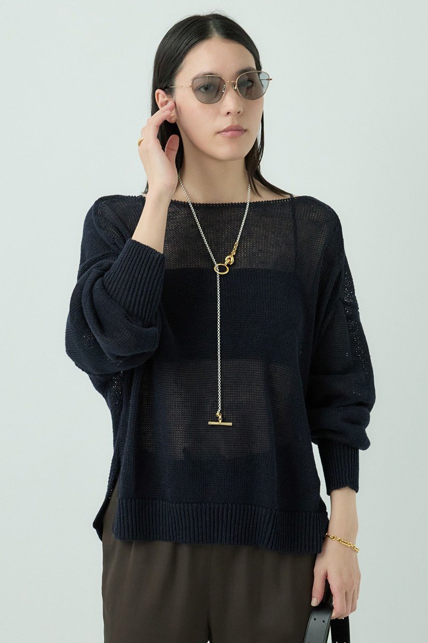 【カオス/Chaos】のストラドリネンニットプルオーバー 人気、トレンドファッション・服の通販 founy(ファニー) 　ファッション　Fashion　レディースファッション　Fashion for Women　トップス・カットソー　Cut & Sew Tops　ニット　Knit Tops & Sweaters　カジュアルプルオーバー・ニットトップス　Pullovers & Knit Tops / Casual Pullovers　 other-1|ID: prp329100002332574 ipo3291000000032962631