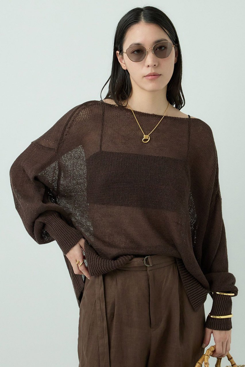 【カオス/Chaos】のストラドリネンニットプルオーバー 人気、トレンドファッション・服の通販 founy(ファニー) 　ファッション　Fashion　レディースファッション　Fashion for Women　トップス・カットソー　Cut & Sew Tops　ニット　Knit Tops & Sweaters　カジュアルプルオーバー・ニットトップス　Pullovers & Knit Tops / Casual Pullovers　other-6|ID: prp329100002332574 ipo3291000000032962657