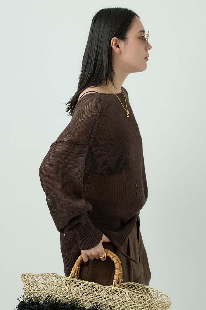 【カオス/Chaos】のストラドリネンニットプルオーバー 人気、トレンドファッション・服の通販 founy(ファニー) 　ファッション　Fashion　レディースファッション　Fashion for Women　トップス・カットソー　Cut & Sew Tops　ニット　Knit Tops & Sweaters　カジュアルプルオーバー・ニットトップス　Pullovers & Knit Tops / Casual Pullovers　other-7|ID: prp329100002332574 ipo3291000000032962660