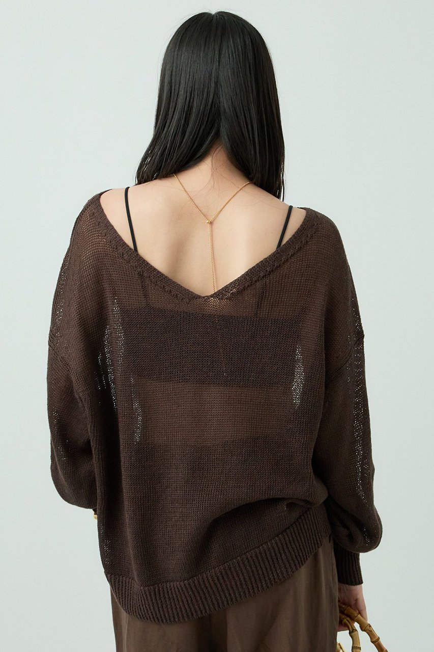 【カオス/Chaos】のストラドリネンニットプルオーバー 人気、トレンドファッション・服の通販 founy(ファニー) 　ファッション　Fashion　レディースファッション　Fashion for Women　トップス・カットソー　Cut & Sew Tops　ニット　Knit Tops & Sweaters　カジュアルプルオーバー・ニットトップス　Pullovers & Knit Tops / Casual Pullovers　other-8|ID: prp329100002332574 ipo3291000000032962663
