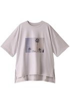【ヤヌーク/YANUK】のプリントTシャツ ライラック|ID:prp329100002343440