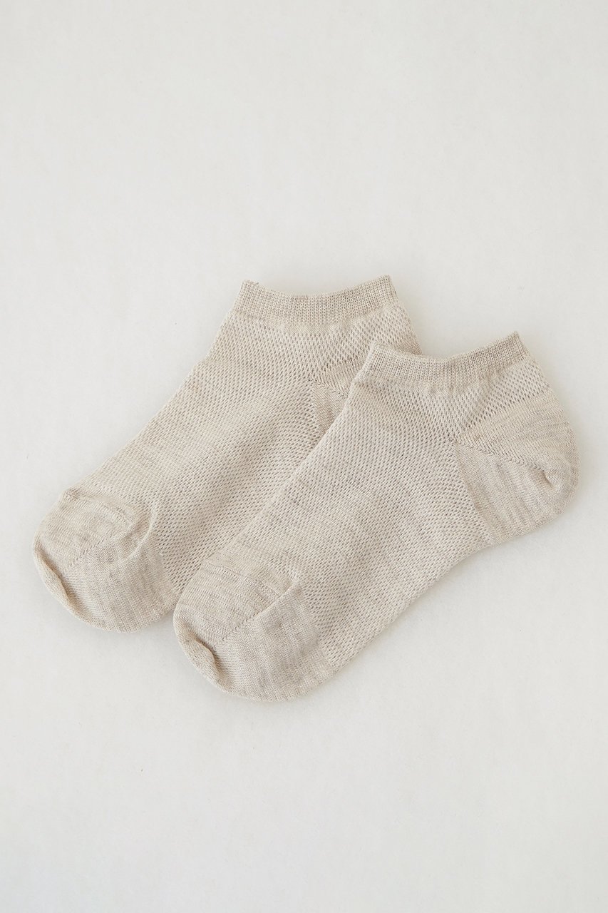【プリスティン/PRISTINE】のリネン混アンクルソックス 人気、トレンドファッション・服の通販 founy(ファニー) 　ファッション　Fashion　レディースファッション　Fashion for Women　ソックス&靴下　Socks & Hosiery　レッグウェア・ストッキング　Legwear & Hosiery　アンクル　Ankle-Length Design　サンダル　Sandals, Summer Shoes　スニーカー　Sneakers, Trainers　ソックス　Socks, Hosiery　リネン　Linen, Linen Fabric　夏　Summer　定番　Standard, Basic Item　春　Spring　S/S・春夏　SS, Spring/Summer, Warm Season　other-4|ID: prp329100002345585 ipo3291000000032843981