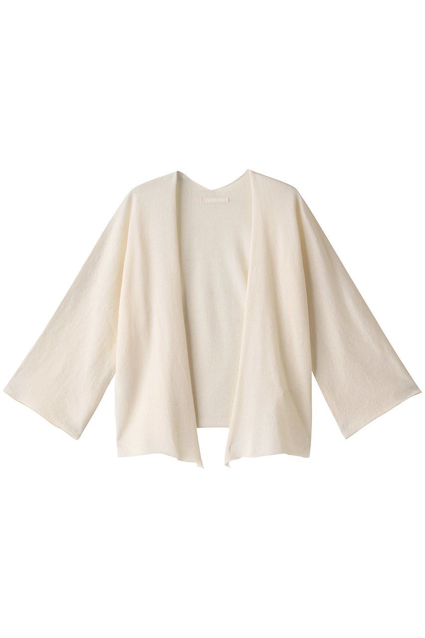 【プリスティン/PRISTINE】のペーパーコットン7分袖ボレロ インテリア・キッズ・メンズ・レディースファッション・服の通販 founy(ファニー) 　ファッション　Fashion　レディースファッション　Fashion for Women　トップス・カットソー　Cut & Sew Tops　ニット　Knit Tops & Sweaters　カーディガン・羽織り　Layered Style Cardigans　カーディガン　Cardigan, Knitwear　シンプル　Simple, Minimal　バランス　Balance, Style Balance　ペーパー　Paper, Kraft Paper　ボレロ　Bolero, Short Cardigan　夏　Summer　ナチュラル|ID: prp329100002345590 ipo3291000000036688294