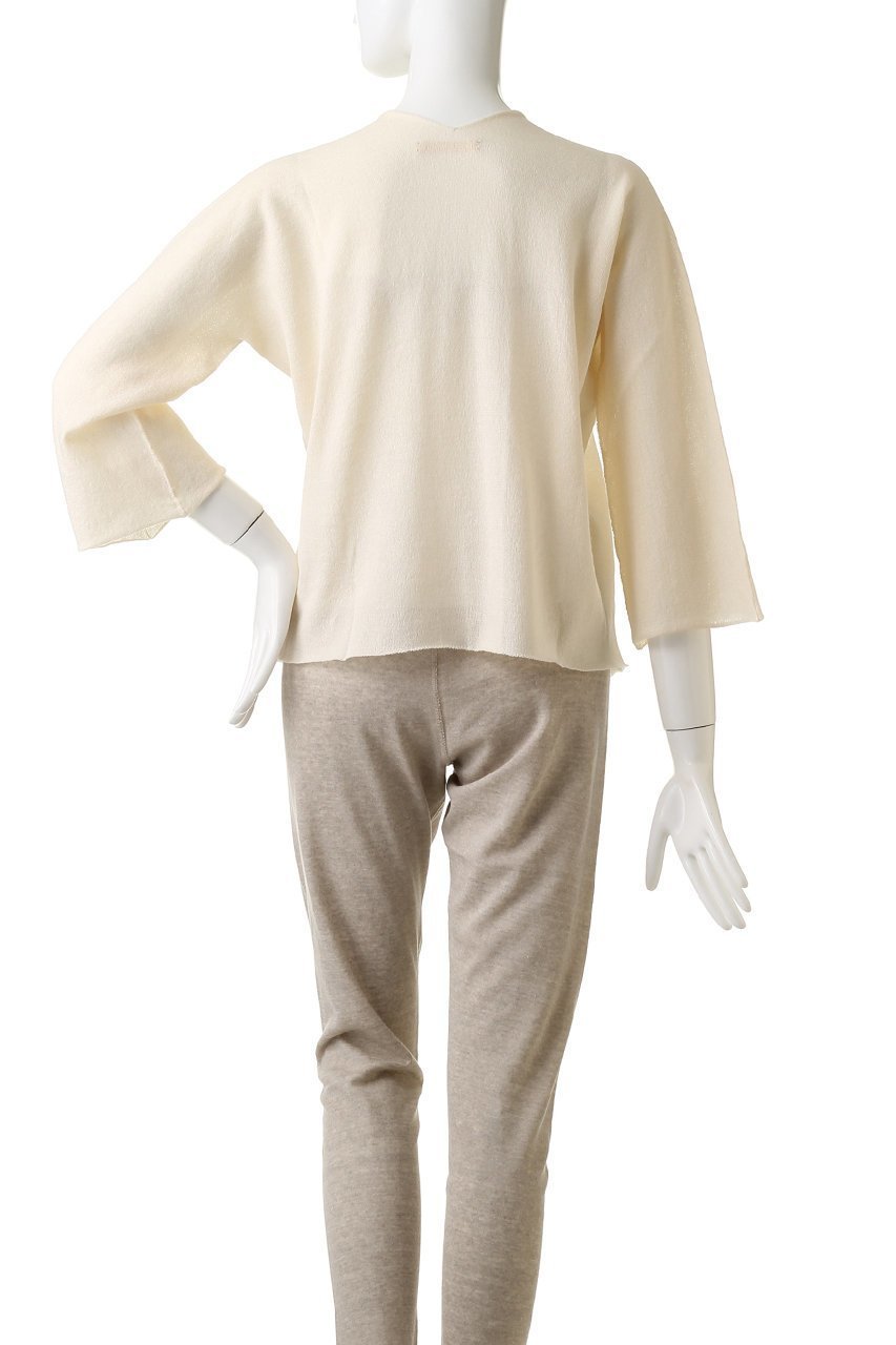 【プリスティン/PRISTINE】のペーパーコットン7分袖ボレロ 人気、トレンドファッション・服の通販 founy(ファニー) 　ファッション　Fashion　レディースファッション　Fashion for Women　トップス・カットソー　Cut & Sew Tops　ニット　Knit Tops & Sweaters　カーディガン・羽織り　Layered Style Cardigans　カーディガン　Cardigan, Knitwear　シンプル　Simple, Minimal　バランス　Balance, Style Balance　ペーパー　Paper, Kraft Paper　ボレロ　Bolero, Short Cardigan　夏　Summer　other-4|ID: prp329100002345590 ipo3291000000036688297