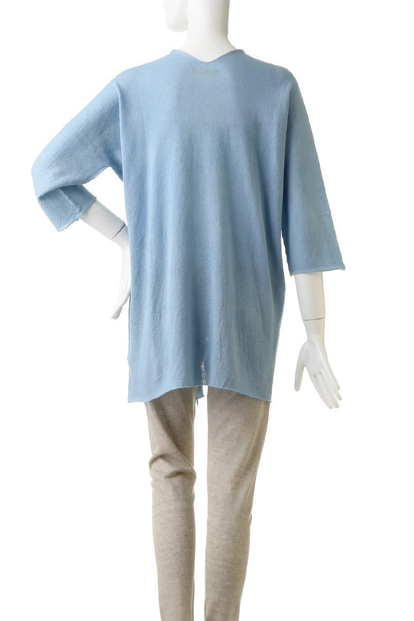 【プリスティン/PRISTINE】のペーパーコットン7分袖ロングカーディ 人気、トレンドファッション・服の通販 founy(ファニー) 　ファッション　Fashion　レディースファッション　Fashion for Women　トップス・カットソー　Cut & Sew Tops　ニット　Knit Tops & Sweaters　カーディガン・羽織り　Layered Style Cardigans　カーディガン　Cardigan, Knitwear　シンプル　Simple, Minimal　ペーパー　Paper, Kraft Paper　ロング　Long, Long-Length　夏　Summer　春　Spring　S/S・春夏　SS, Spring/Summer, Warm Season　other-4|ID: prp329100002345591 ipo3291000000036906781