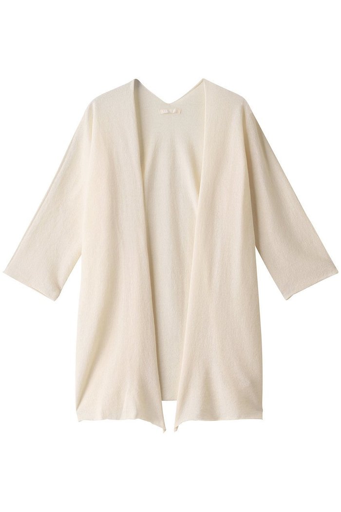 【プリスティン/PRISTINE】のペーパーコットン7分袖ロングカーディ インテリア・キッズ・メンズ・レディースファッション・服の通販 founy(ファニー) https://founy.com/ ファッション Fashion レディースファッション Fashion for Women トップス・カットソー Cut & Sew Tops ニット Knit Tops & Sweaters カーディガン・羽織り Layered Style Cardigans カーディガン Cardigan, Knitwear コンパクト Compact, Small Size シンプル Simple, Minimal ペーパー Paper, Kraft Paper ロング Long, Long-Length 夏 Summer |ID: prp329100002345592 ipo3291000000036906785