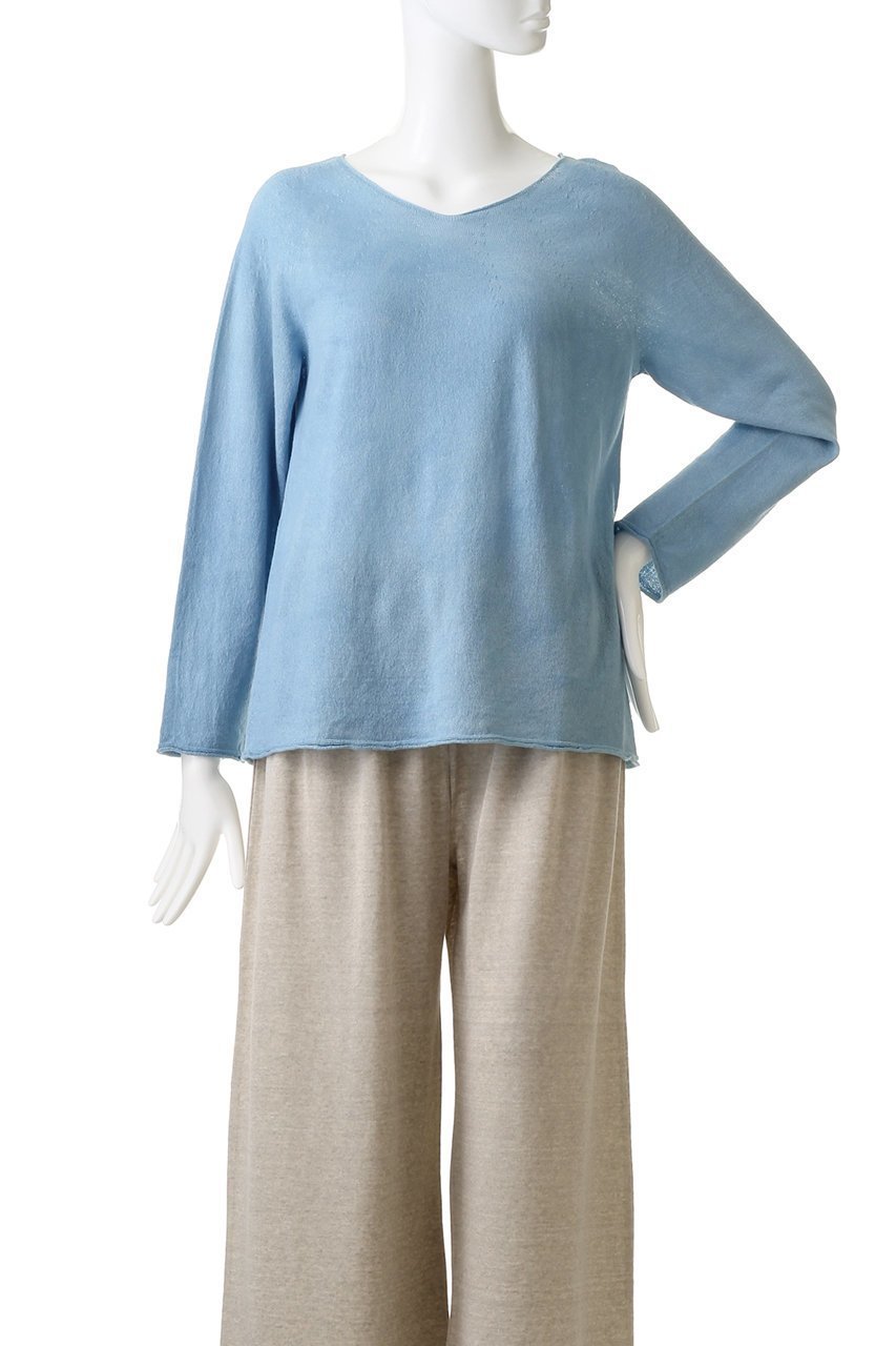 【プリスティン/PRISTINE / GOODS】のペーパーコットンビッグセーター 人気、トレンドファッション・服の通販 founy(ファニー) 　シンプル　Simple, Minimal　セーター　Sweater, Knitwear　トレンド　Trend, Trending Now　パジャマ　Pajamas, Sleepwear　ペーパー　Paper, Kraft Paper　リラックス　Relax, Relaxed Fit　夏　Summer　other-2|ID: prp329100002345593 ipo3291000000032832562