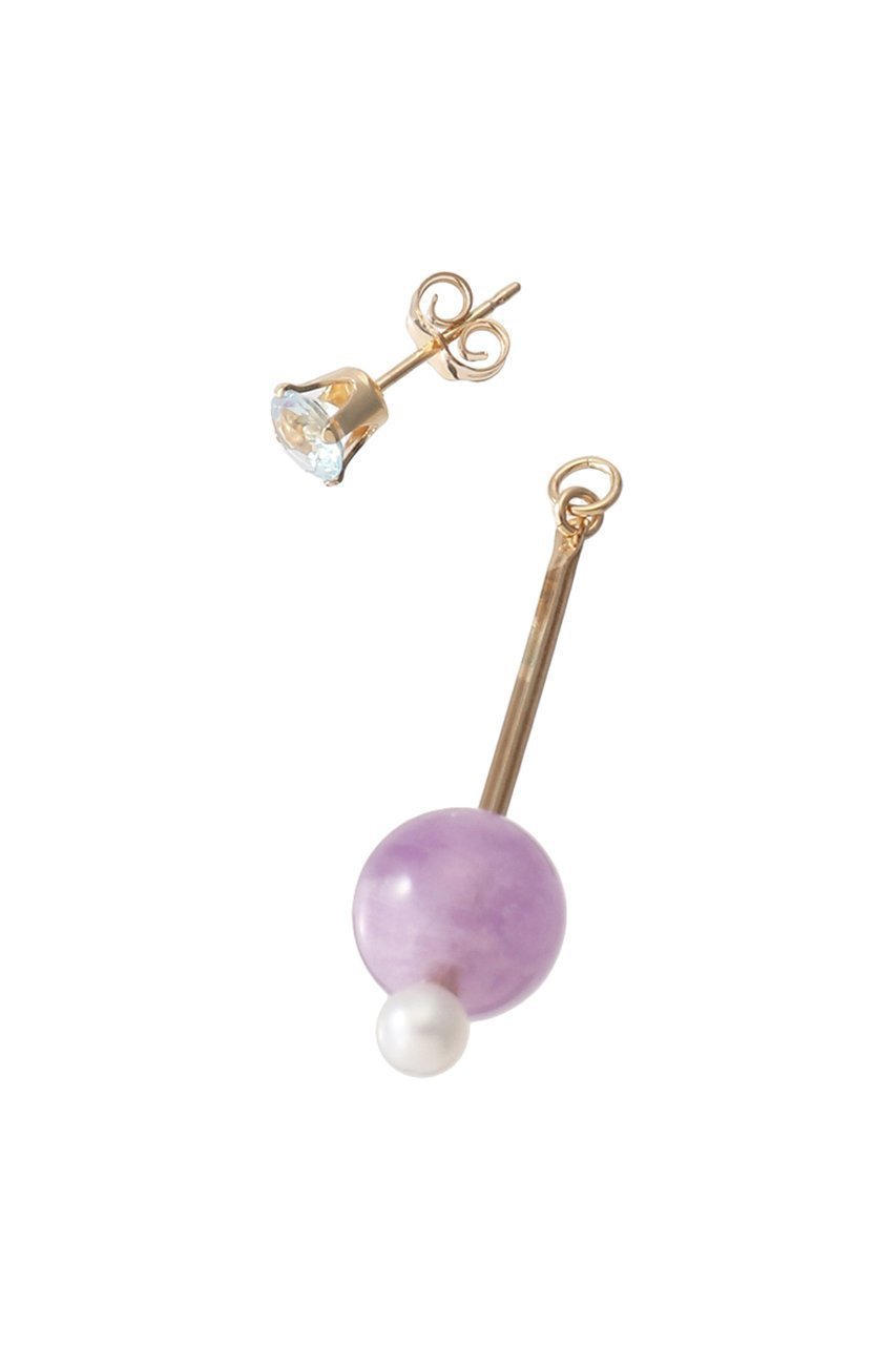 【ナチュラリジュエリ/NATURALI JEWELRY】のバブルヨーヨーピアス 人気、トレンドファッション・服の通販 founy(ファニー) 　ファッション　Fashion　レディースファッション　Fashion for Women　ジュエリー　Jewelry　ファッションリング　Fashion Rings　イヤリング・フープ・ドロップタイプ　Hoop, Drop & Clip Earrings　イヤリング　Earrings　ジュエリー　Jewelry, Accessories　ストーン　Stone, Gem-Like　other-6|ID: prp329100002348078 ipo3291000000031330175