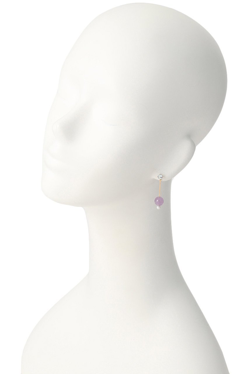 【ナチュラリジュエリ/NATURALI JEWELRY】のバブルヨーヨーピアス 人気、トレンドファッション・服の通販 founy(ファニー) 　ファッション　Fashion　レディースファッション　Fashion for Women　ジュエリー　Jewelry　ファッションリング　Fashion Rings　イヤリング・フープ・ドロップタイプ　Hoop, Drop & Clip Earrings　イヤリング　Earrings　ジュエリー　Jewelry, Accessories　ストーン　Stone, Gem-Like　other-5|ID: prp329100002348078 ipo3291000000036113901