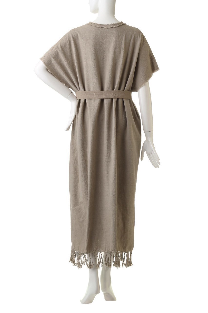 【マリリンムーン/MARILYN MOON】の【WALANCE】ハンドウ-ブンコットンカフタンドレス 人気、トレンドファッション・服の通販 founy(ファニー) 　ファッション　Fashion　レディースファッション　Fashion for Women　ワンピース　Dresses　フォーマル・パーティードレス・結婚式用ドレス　Elegant & Casual Dresses　チュニック　Tunic Tops & Dresses　チュニック　Tunic, Long Top　トレンド　Trend, Trending Now　フリンジ　Fringe, Tassel　リゾート　Resort, Vacation Style　リラックス　Relax, Relaxed Fit　ロング　Long, Long-Length　other-4|ID: prp329100002350407 ipo3291000000035473702