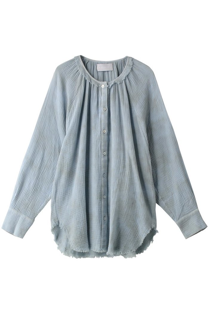 【マリリンムーン/MARILYN MOON】の【WALANCE】コットンガーゼシャツ インテリア・キッズ・メンズ・レディースファッション・服の通販 founy(ファニー) https://founy.com/ ファッション Fashion レディースファッション Fashion for Women トップス・カットソー Cut & Sew Tops シャツ・ブラウス・オフィスカジュアル Elegant Blouses & Button-Ups スリーブ Sleeve, Long Sleeve / Short Sleeve セットアップ Set-Up, Coordinated Outfit リラックス Relax, Relaxed Fit ロング Long, Long-Length おすすめ Recommended / Our Picks |ID: prp329100002350410 ipo3291000000036402748