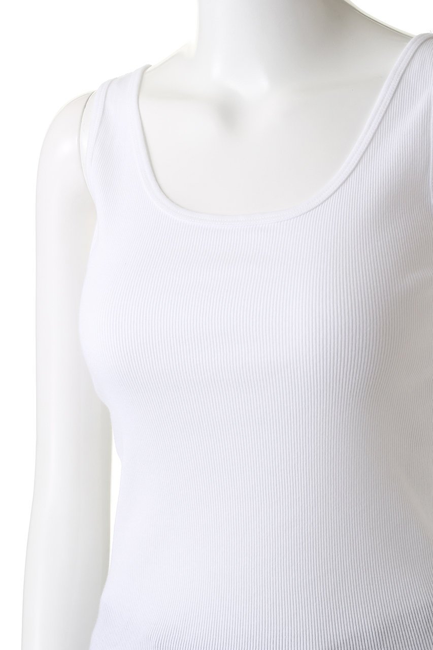 【スリー ドッツ/three dots】のコットン リブタンクトップ 人気、トレンドファッション・服の通販 founy(ファニー) 　ファッション　Fashion　レディースファッション　Fashion for Women　トップス・カットソー　Cut & Sew Tops　キャミソール&ノースリーブ　Camisoles & Sleeveless Tops　シャツ・ブラウス・オフィスカジュアル　Elegant Blouses & Button-Ups　ロングTシャツ・Tシャツ　Longline T-Shirts & Tees　カットソー・ベーシックTシャツ　Cut-and-Sewn Tops / Stretch Tees & Basics　インナー　Innerwear　キャミソール　Camisole, Spaghetti Strap Top　シンプル　Simple, Minimal　タンク　Tank Top, Sleeveless Top　ベーシック　Basic, Essential　夏　Summer　春　Spring　S/S・春夏　SS, Spring/Summer, Warm Season　other-5|ID: prp329100002363554 ipo3291000000035701249