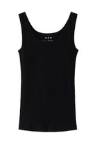 【スリー ドッツ/three dots】のコットン リブタンクトップ 人気、トレンドファッション・服の通販 founy(ファニー) ファッション Fashion レディースファッション Fashion for Women トップス・カットソー Cut & Sew Tops キャミソール&ノースリーブ Camisoles & Sleeveless Tops シャツ・ブラウス・オフィスカジュアル Elegant Blouses & Button-Ups ロングTシャツ・Tシャツ Longline T-Shirts & Tees カットソー・ベーシックTシャツ Cut-and-Sewn Tops / Stretch Tees & Basics インナー Innerwear キャミソール Camisole, Spaghetti Strap Top シンプル Simple, Minimal タンク Tank Top, Sleeveless Top ベーシック Basic, Essential 夏 Summer 春 Spring S/S・春夏 SS, Spring/Summer, Warm Season thumbnail ブラック|ID: prp329100002363554 ipo3291000000036653742