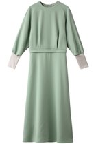 【デザイン ワークス/DESIGN WORKS】のジョーゼットワンピース 人気、トレンドファッション・服の通販 founy(ファニー) ファッション Fashion レディースファッション Fashion for Women ワンピース Dresses チュニック Tunic Tops & Dresses エレガント 上品 Elegant オケージョン Occasion Wear ジョーゼット Georgette, Semi-Sheer Fabric チュニック Tunic, Long Top フレア Flare, Flared ロング Long, Long-Length thumbnail グリーン|ID: prp329100002363622 ipo3291000000032899993