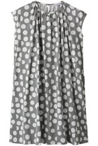 【ミナ ペルホネン/mina perhonen / KIDS】の【KIDS】palkeet ワンピース グレー 140 人気、トレンドファッション・服の通販 founy(ファニー) ファッション Fashion キッズファッション Fashion for Kids ワンピース Dresses ギャザー Gathered, Ruffled ストライプ Stripe, Striped Pattern ドット Polka Dot, Dot Pattern 夏 Summer 春 Spring S/S・春夏 SS, Spring/Summer, Warm Season thumbnail グレー|ID: prp329100002384832 ipo3291000000036235982