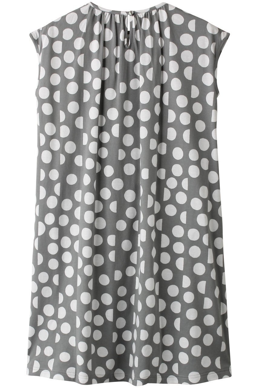 【ミナ ペルホネン/mina perhonen / KIDS】の【KIDS】palkeet ワンピース グレー 140 人気、トレンドファッション・服の通販 founy(ファニー) 　ファッション　Fashion　キッズファッション　Fashion for Kids　ワンピース　Dresses　ギャザー　Gathered, Ruffled　ストライプ　Stripe, Striped Pattern　ドット　Polka Dot, Dot Pattern　夏　Summer　春　Spring　S/S・春夏　SS, Spring/Summer, Warm Season　other-2|ID: prp329100002384832 ipo3291000000036235983