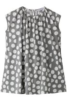 【ミナ ペルホネン/mina perhonen / KIDS】の【BABY】palkeet ワンピース 人気、トレンドファッション・服の通販 founy(ファニー) ファッション Fashion キッズファッション Fashion for Kids トップス・カットソー Cut & Sew Tops ワンピース Dresses ギャザー Gathered, Ruffled ストライプ Stripe, Striped Pattern ドット Polka Dot, Dot Pattern ベビー Baby, Babywear 夏 Summer 春 Spring S/S・春夏 SS, Spring/Summer, Warm Season thumbnail グレー|ID: prp329100002384833 ipo3291000000036235990