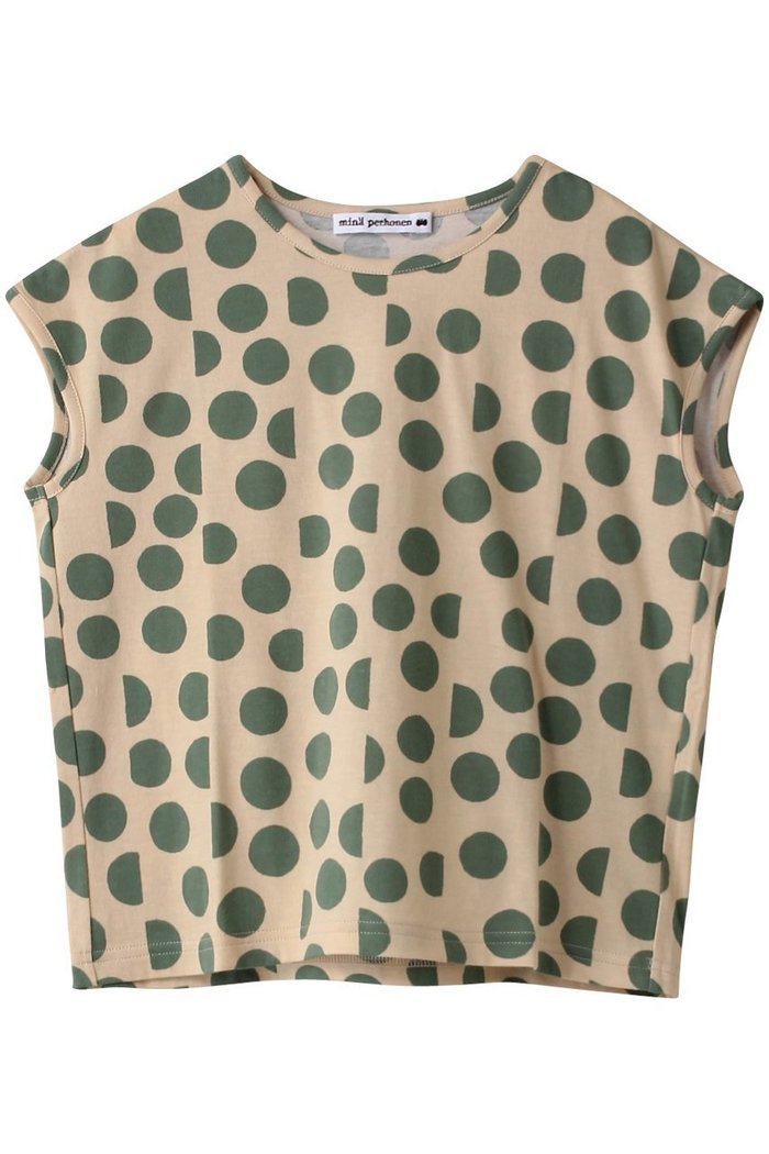 【ミナ ペルホネン/mina perhonen / KIDS】の【KIDS】palkeet トップス グレー 140 インテリア・キッズ・メンズ・レディースファッション・服の通販 founy(ファニー) https://founy.com/ ファッション Fashion キッズファッション Fashion for Kids トップス・カットソー Cut & Sew Tops ストライプ Stripe, Striped Pattern ドット Polka Dot, Dot Pattern |ID: prp329100002384834 ipo3291000000036235996
