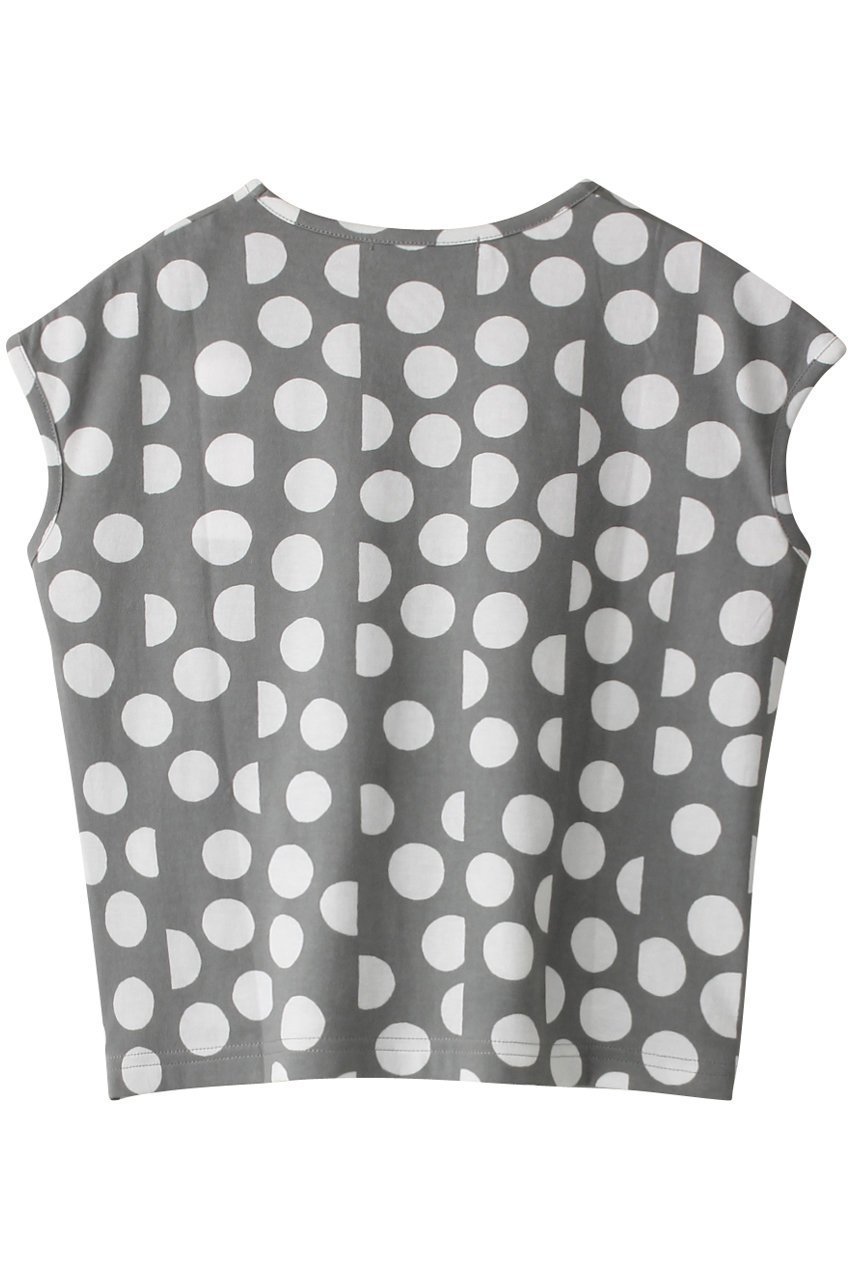 【ミナ ペルホネン/mina perhonen / KIDS】の【KIDS】palkeet トップス グレー 140 人気、トレンドファッション・服の通販 founy(ファニー) 　ファッション　Fashion　キッズファッション　Fashion for Kids　トップス・カットソー　Cut & Sew Tops　ストライプ　Stripe, Striped Pattern　ドット　Polka Dot, Dot Pattern　other-2|ID: prp329100002384834 ipo3291000000036236001