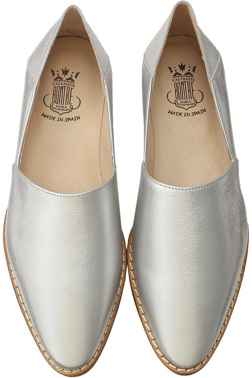 【エスメラルダ/Esmeralda】の【BONTRE】ソフトポインテッドバブーシュ インテリア・キッズ・メンズ・レディースファッション・服の通販 founy(ファニー) ファッション Fashion レディースファッション Fashion for Women シューズ Shoes, Footwear フラット Flat, Flat Shoes リゾート Resort, Vacation Style エレガント 上品 Elegant シルバー|ID: prp329100002388366 ipo3291000000036179862