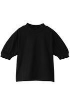 【スリー ドッツ/three dots】のビッグストライプ パフTシャツ ブラック|ID:prp329100002391482