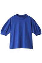 【スリー ドッツ/three dots】のビッグストライプ パフTシャツ ブルー|ID:prp329100002391482