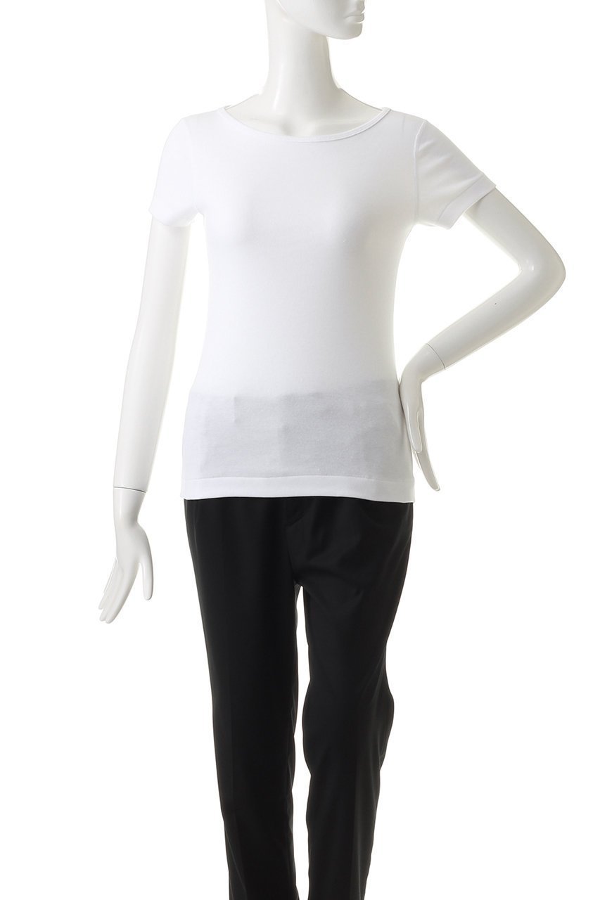 【スリー ドッツ/three dots】のオーガニックコットン 半袖ジンジャー 人気、トレンドファッション・服の通販 founy(ファニー) 　ファッション　Fashion　レディースファッション　Fashion for Women　トップス・カットソー　Cut & Sew Tops　シャツ・ブラウス・オフィスカジュアル　Elegant Blouses & Button-Ups　ロングTシャツ・Tシャツ　Longline T-Shirts & Tees　カットソー・ベーシックTシャツ　Cut-and-Sewn Tops / Stretch Tees & Basics　オーガニック　Organic Cotton　コンパクト　Compact, Small Size　ショルダー　Shoulder, Shoulder Strap　ショート　Short, Short Length　ジャケット　Jacket, Outerwear　スリーブ　Sleeve, Long Sleeve / Short Sleeve　バランス　Balance, Style Balance　フィット　Fit, Slim Fit　ラウンド　Round, Round Neck　半袖　Short Sleeve, Half Sleeve　定番　Standard, Basic Item　other-2|ID: prp329100002391560 ipo3291000000035673074