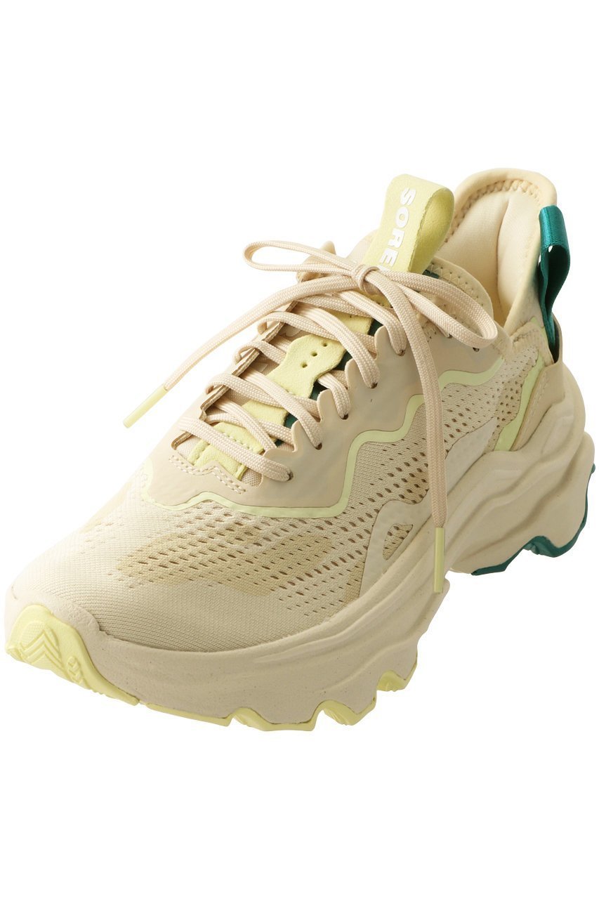 【ソレル/SOREL】のキネティックブレイクスルーデイレース インテリア・キッズ・メンズ・レディースファッション・服の通販 founy(ファニー) 　ファッション　Fashion　レディースファッション　Fashion for Women　スニーカー　Sneakers, Trainers　フィット　Fit, Slim Fit　メッシュ　Mesh, Net Fabric　軽量　Lightweight, Ultra Light　オフホワイト×グリーン|ID: prp329100002401181 ipo3291000000036179846