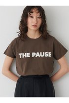 【ウィムガゼット/Whim Gazette】の【THE PAUSE】THE PAUSE Tシャツ モカ|ID:prp329100002402767