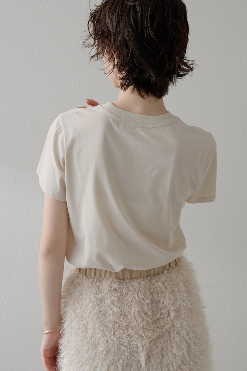 【ウィムガゼット/Whim Gazette】の【THE PAUSE】THE PAUSE Tシャツ 人気、トレンドファッション・服の通販 founy(ファニー) 　ファッション　Fashion　レディースファッション　Fashion for Women　トップス・カットソー　Cut & Sew Tops　シャツ・ブラウス・オフィスカジュアル　Elegant Blouses & Button-Ups　ロングTシャツ・Tシャツ　Longline T-Shirts & Tees　カットソー・ベーシックTシャツ　Cut-and-Sewn Tops / Stretch Tees & Basics　コンパクト　Compact, Small Size　ショート　Short, Short Length　シンプル　Simple, Minimal　スタイリッシュ　Stylish, Fashionable　スリーブ　Sleeve, Long Sleeve / Short Sleeve　プリント　Print, Printed Pattern　ベーシック　Basic, Essential　モノトーン　Monotone, Black and White　再入荷　Restock / Back in Stock　other-4|ID: prp329100002402767 ipo3291000000032852207