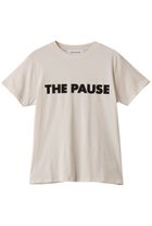【ウィムガゼット/Whim Gazette】の【THE PAUSE】THE PAUSE Tシャツ ライトベージュ|ID: prp329100002402767 ipo3291000000035344367