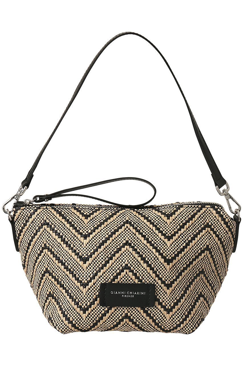 【エリオポール/heliopole】の【GIANNI CHIARINI】SVUOTA BORSA ハンドバッグ インテリア・キッズ・メンズ・レディースファッション・服の通販 founy(ファニー) 　ファッション　Fashion　レディースファッション　Fashion for Women　バッグ　Bags　クラッチ　Clutch, Clutch Bag　ラップ　Wrap, Wrap Design　ブラック|ID: prp329100002405515 ipo3291000000032797764