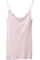 【ハンロ/HANRO】のレース付きキャミソール ピンク|ID: prp329100002420698 ipo3291000000035757216