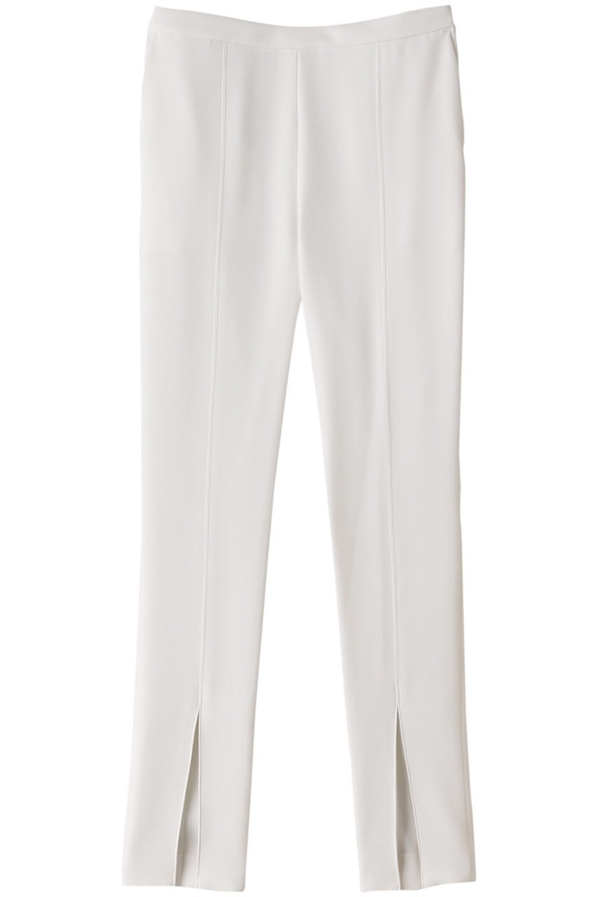 【ル フィル/LE PHIL】の2WAYツイルフロントスリットパンツ インテリア・キッズ・メンズ・レディースファッション・服の通販 founy(ファニー) 　ファッション　Fashion　レディースファッション　Fashion for Women　パンツ　Pants & Trousers　ストレッチ　Stretch, Stretchy Fabric　スリット　Slit, Slit Detail　ツイル　Twist, Twisted Detail　ホワイト|ID: prp329100002422781 ipo3291000000035422508