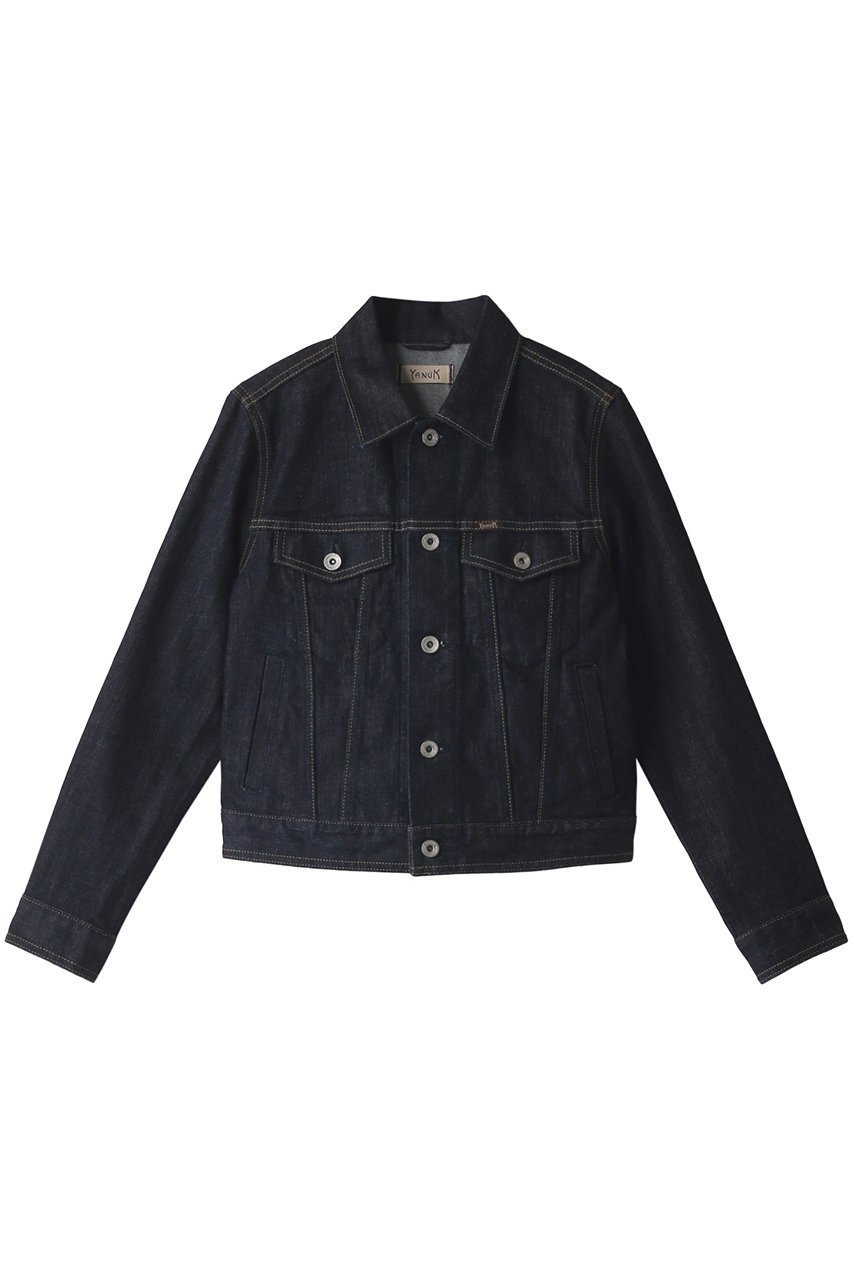 【ヤヌーク/YANUK】のボクシージーンジャケット ADELE 人気、トレンドファッション・服の通販 founy(ファニー) 　ファッション　Fashion　レディースファッション　Fashion for Women　アウター　Coat / Outerwear Collection　レディースジャケット・軽アウター　Jackets　ブルゾンジャケット・スポーティアウター　Blouson Jackets　コンパクト　Compact, Small Size　ショート　Short, Short Length　ジャケット　Jacket, Outerwear　トレンド　Trend, Trending Now　バランス　Balance, Style Balance　フェミニン　Feminine, Girly　ブルゾン　Blouson, Bomber Jacket　ボトム　Bottoms, Lower Wear　マキシ　Maxi, Full Length　ワイド　Wide, Wide Fit　 other-1|ID: prp329100002422841 ipo3291000000036594308