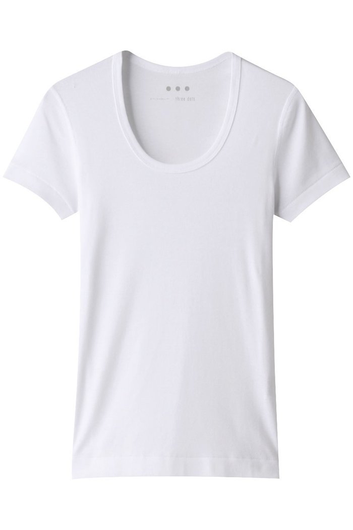 【スリー ドッツ/three dots】のオーガニックコットン ジェシカ インテリア・キッズ・メンズ・レディースファッション・服の通販 founy(ファニー) https://founy.com/ ファッション Fashion レディースファッション WOMEN トップス・カットソー Tops/Tshirt シャツ/ブラウス Shirts/Blouses ロング / Tシャツ T-Shirts カットソー Cut and Sewn インナー Inner コンパクト Compact ショート Short シンプル Simple スリーブ Sleeve 半袖 Short Sleeve |ID: prp329100002422849 ipo3291000000025503886