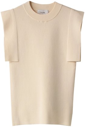 【クラネ/CLANE】 SQUARE SLEEVE KNIT TOPS ニット人気、トレンドファッション・服の通販 founy(ファニー) ファッション Fashion レディースファッション Fashion for Women トップス・カットソー Cut & Sew Tops ニット Knit Tops & Sweaters カジュアルプルオーバー・ニットトップス Pullovers & Knit Tops / Casual Pullovers シンプル Simple, Minimal スクエア Square, Square Shape スリーブ Sleeve, Long Sleeve / Short Sleeve フィット Fit, Slim Fit フレア Flare, Flared |ID:prp329100002425891