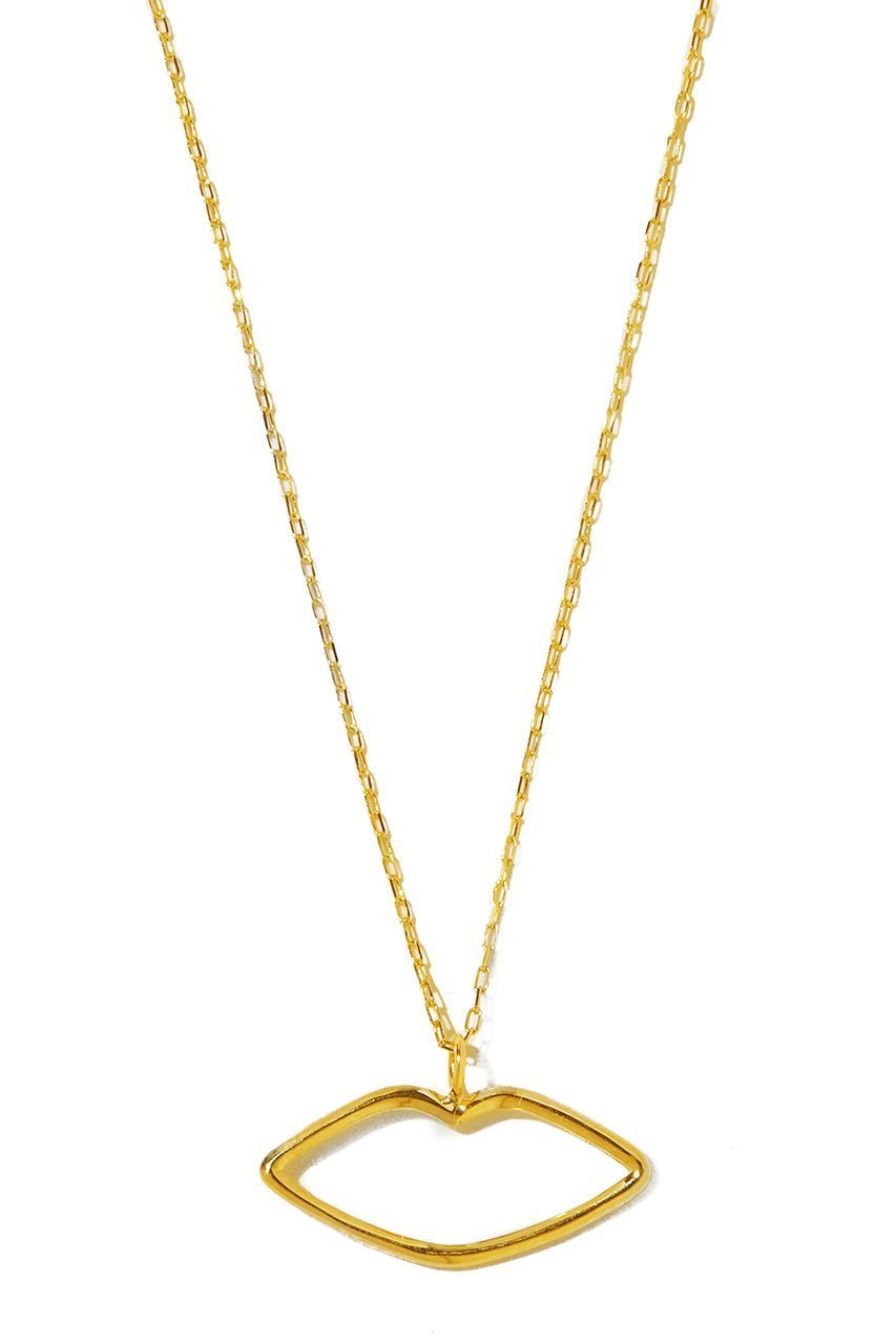 【ルボンボン/les bonbon】のsmile ネックレス インテリア・キッズ・メンズ・レディースファッション・服の通販 founy(ファニー) 　ファッション　Fashion　レディースファッション　Fashion for Women　ジュエリー　Jewelry　ネックレス　Necklaces & Pendants　ジュエリー　Jewelry, Accessories　チェーン　Chain, Chain Strap　デニム　Denim, Jeans Material　ドレス　Dress, One-Piece　ヌーディ　Nude, Nude Tone　ネックレス　Necklace, Pendant Necklace　モチーフ　Motif, Design Theme　リップ　Lip, Lip Motif　ゴールド|ID: prp329100002433168 ipo3291000000035741617